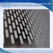 Perforated Slotted Hole Metal Mesh utilisé comme tamis